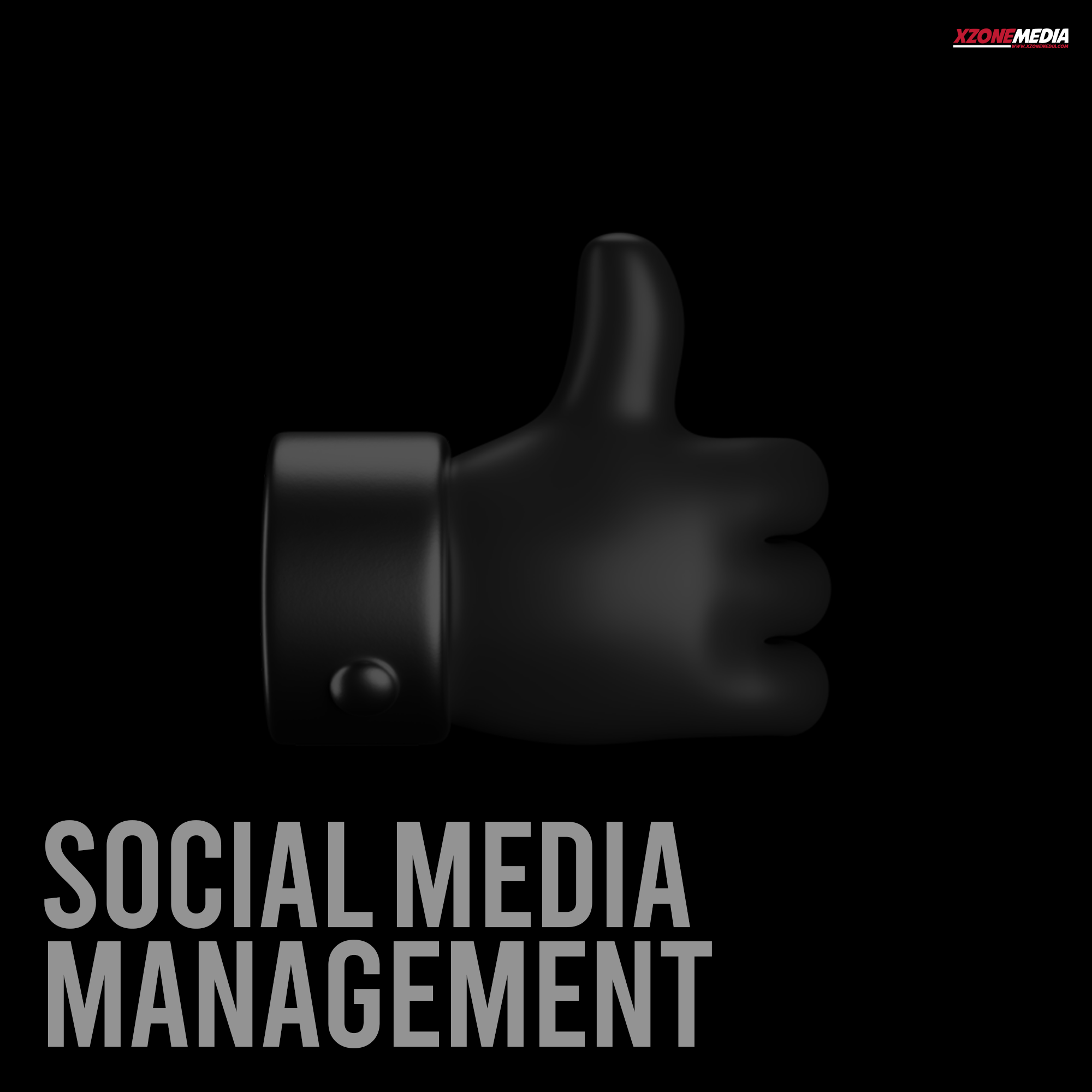 XZONE MEDIA BANNER 2000X2000 SOCIAL MEDIA MANAGEMENT
