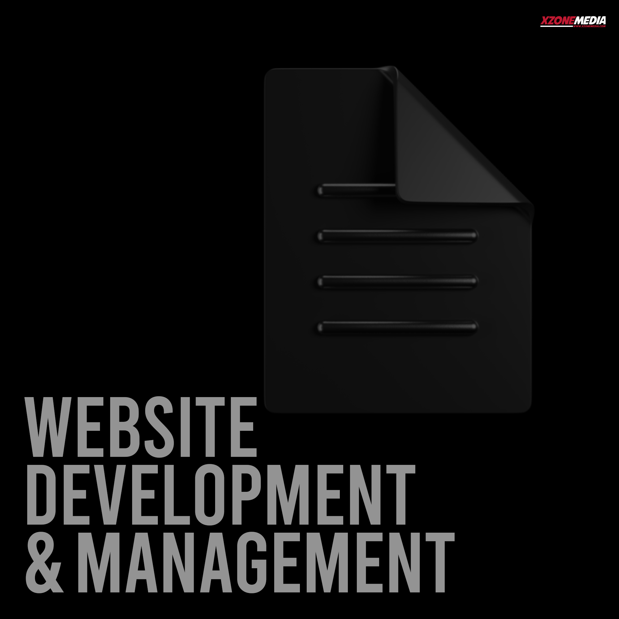 XZONE MEDIA BANNER 2000X2000 WEBSITE DEVELOPMENT & MANAGEMENT